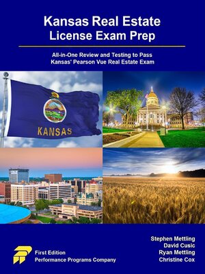 cover image of Kansas Real Estate License Exam Prep